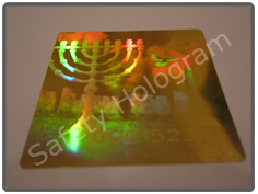מדבקות הולוגראמה